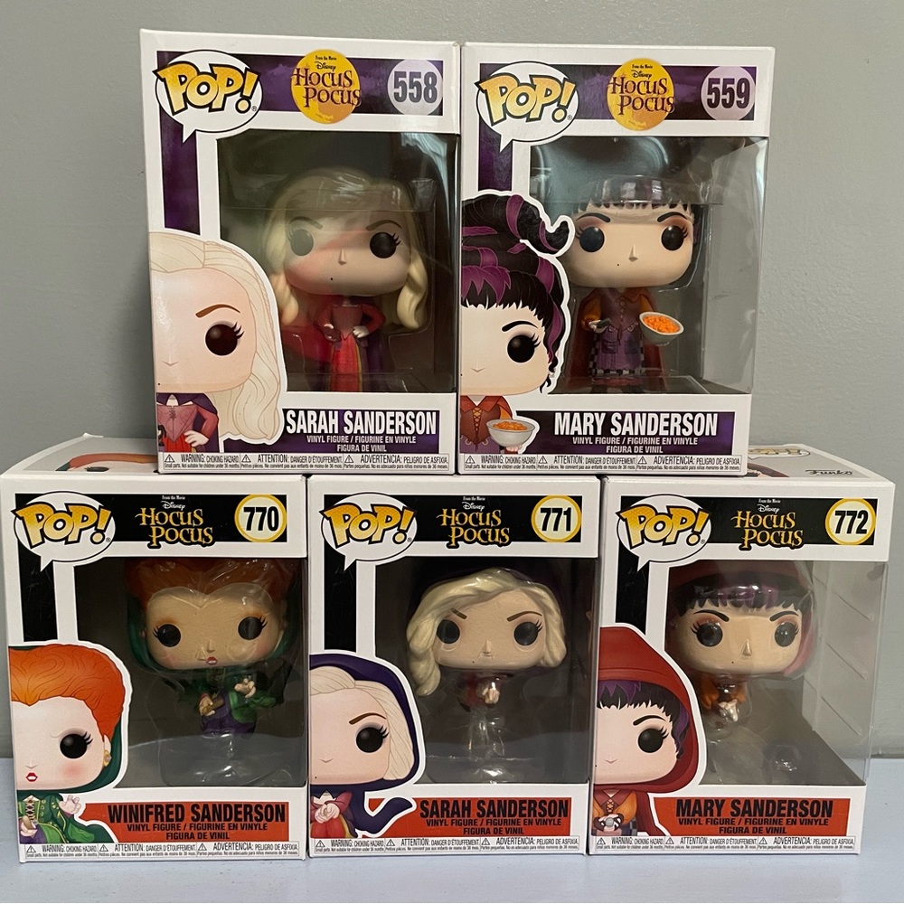 Funko Pop Hocus Pocus Figures